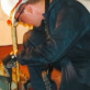 Naval Gas-Free Engineer Performs "Drop Testing" of a Tank