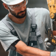 Photo of construction worker wearing Shield Sensor